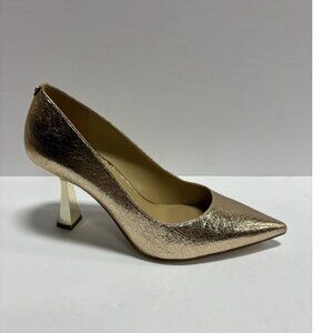 Michael Kors Women’s Clara Mid Metallic High Heel Pumps, Size 9 M